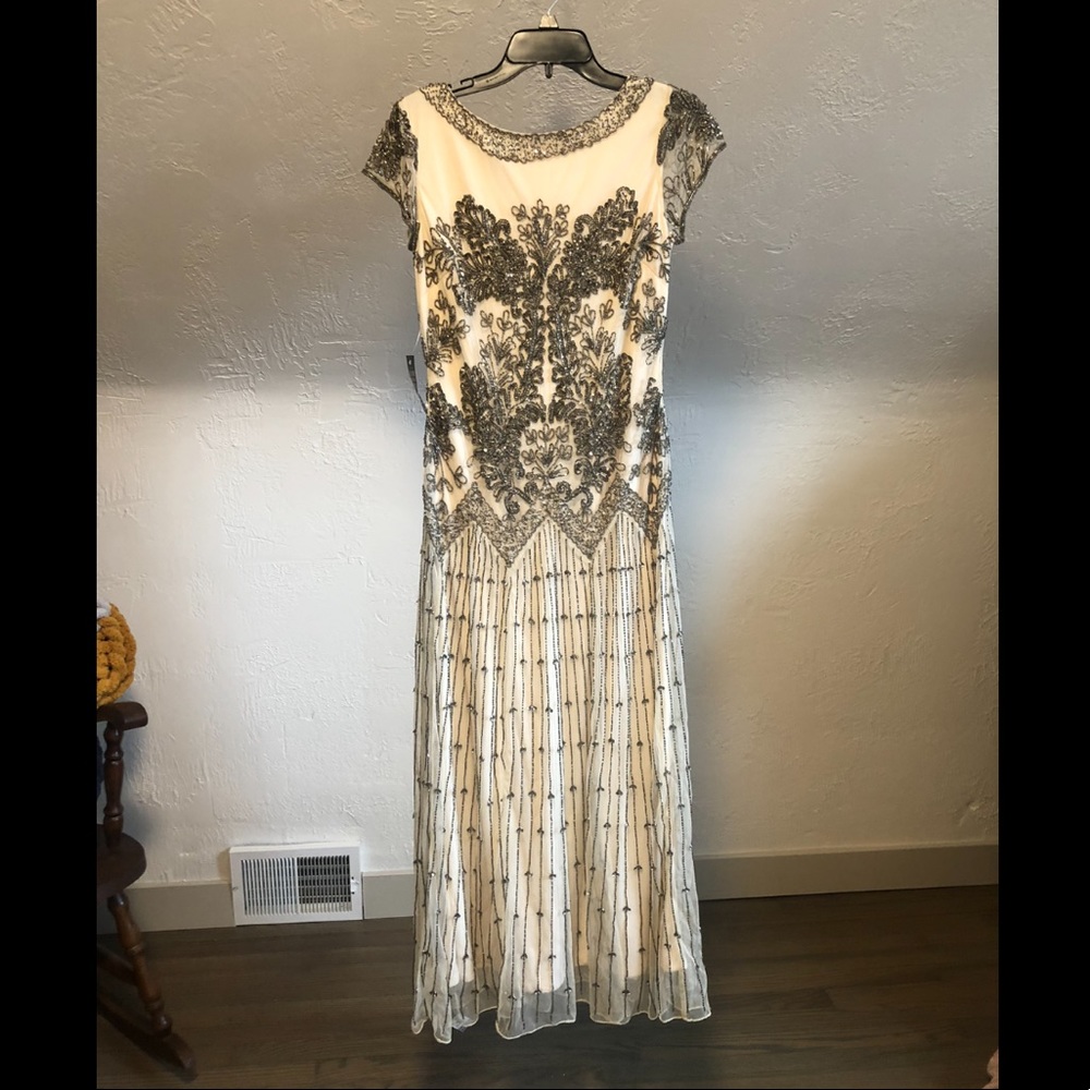 ModCloth Beaded Gatsby Maxi Dress by Prelude